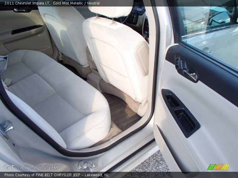 Gold Mist Metallic / Neutral 2011 Chevrolet Impala LT