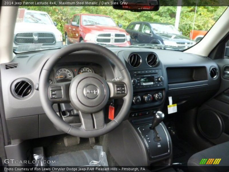 Maximum Steel Metallic / Dark Slate Gray 2014 Jeep Patriot Latitude 4x4