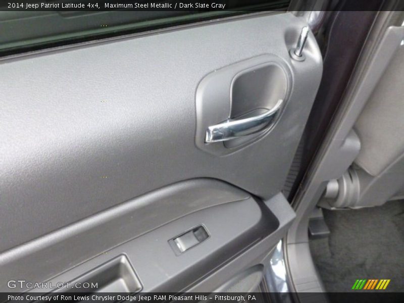 Maximum Steel Metallic / Dark Slate Gray 2014 Jeep Patriot Latitude 4x4