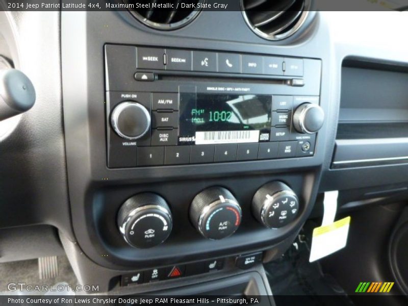 Maximum Steel Metallic / Dark Slate Gray 2014 Jeep Patriot Latitude 4x4
