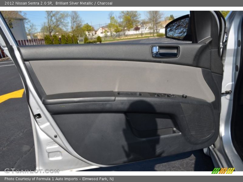 Brilliant Silver Metallic / Charcoal 2012 Nissan Sentra 2.0 SR