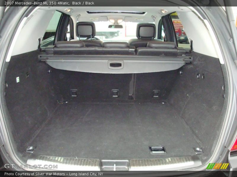 Black / Black 2007 Mercedes-Benz ML 350 4Matic