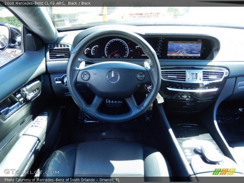 Dashboard of 2008 CL 63 AMG