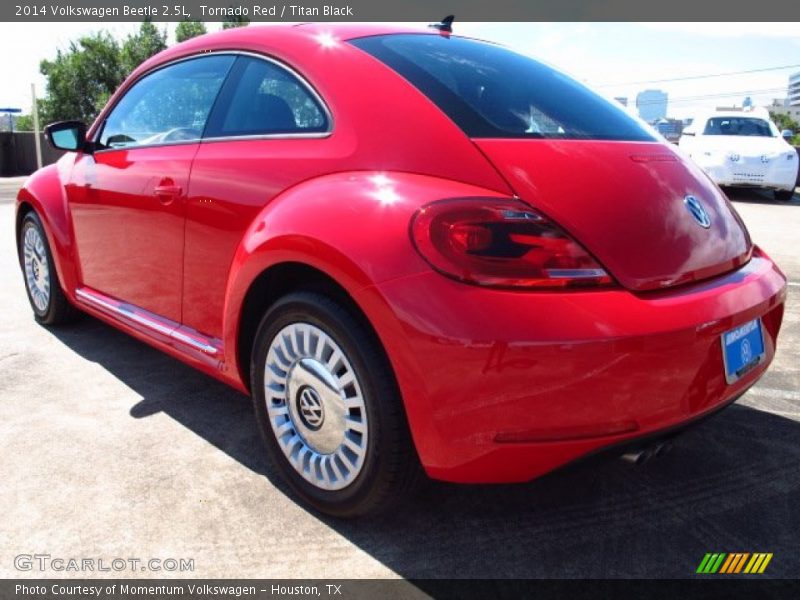 Tornado Red / Titan Black 2014 Volkswagen Beetle 2.5L