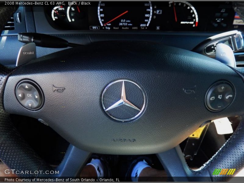 Controls of 2008 CL 63 AMG