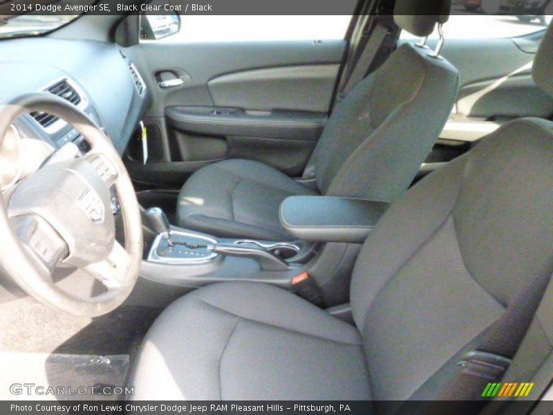 Black Clear Coat / Black 2014 Dodge Avenger SE