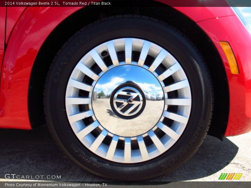 Tornado Red / Titan Black 2014 Volkswagen Beetle 2.5L