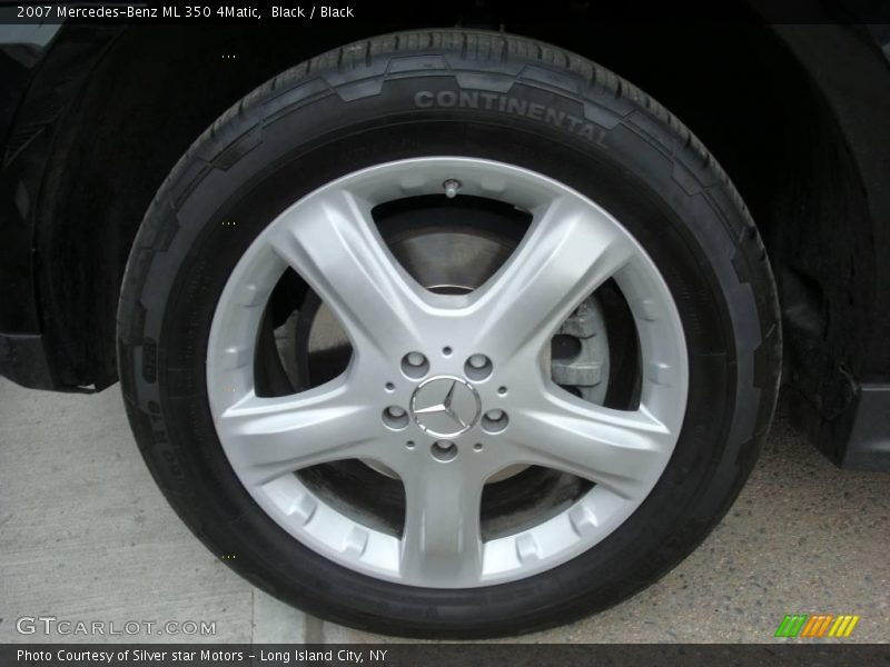 Black / Black 2007 Mercedes-Benz ML 350 4Matic