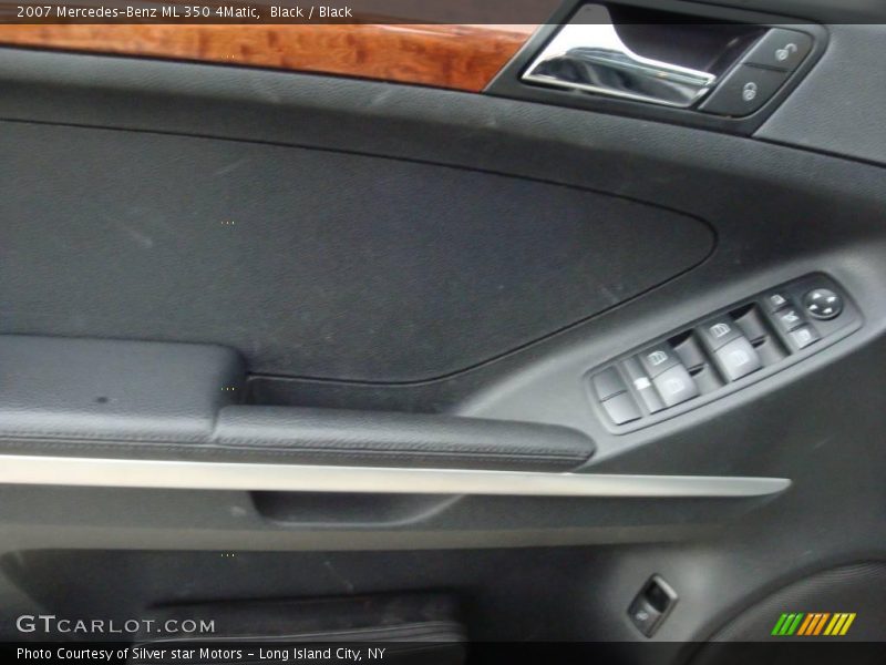 Black / Black 2007 Mercedes-Benz ML 350 4Matic