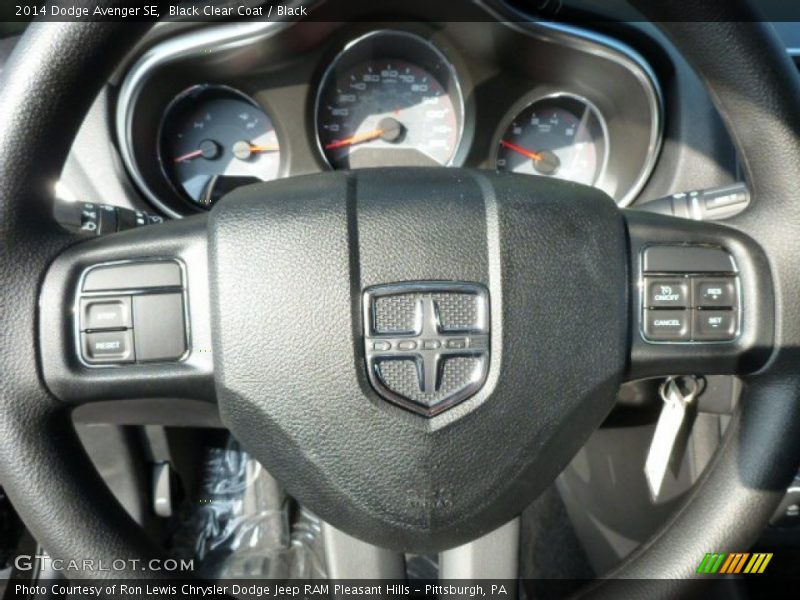 Black Clear Coat / Black 2014 Dodge Avenger SE