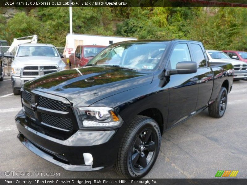 Front 3/4 View of 2014 1500 Express Quad Cab 4x4