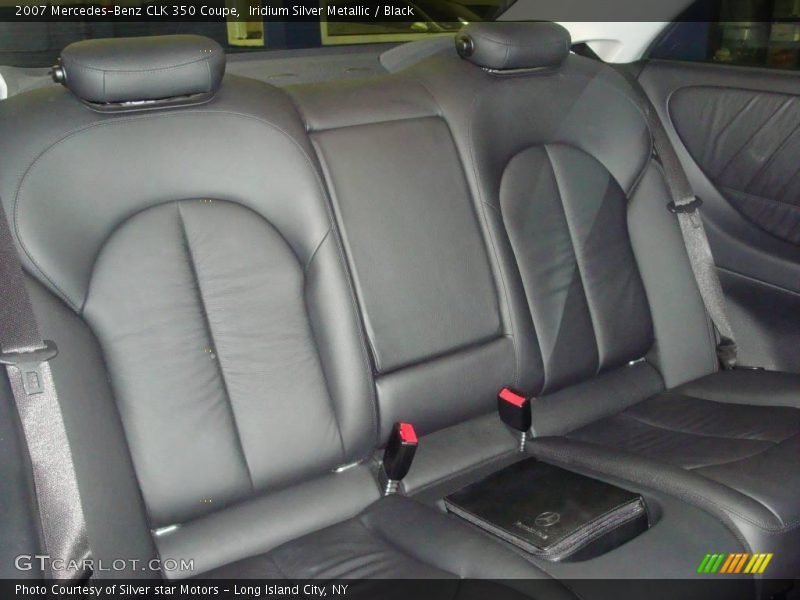 Iridium Silver Metallic / Black 2007 Mercedes-Benz CLK 350 Coupe