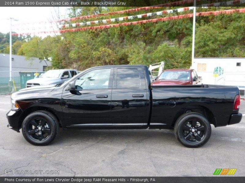  2014 1500 Express Quad Cab 4x4 Black