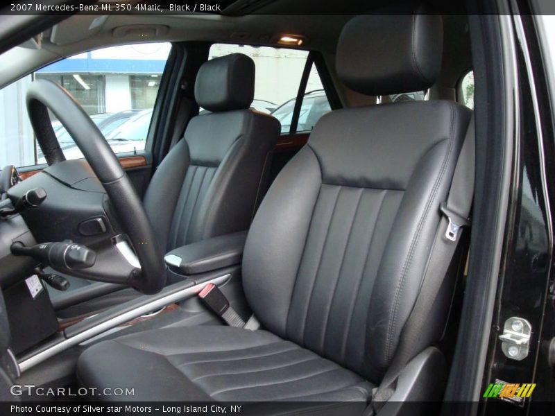 Black / Black 2007 Mercedes-Benz ML 350 4Matic