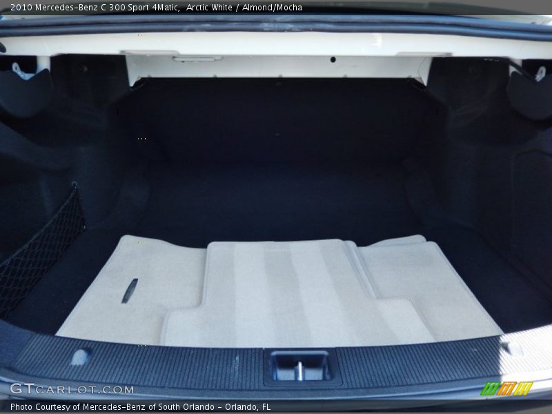 Arctic White / Almond/Mocha 2010 Mercedes-Benz C 300 Sport 4Matic