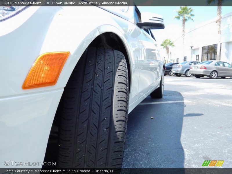 Arctic White / Almond/Mocha 2010 Mercedes-Benz C 300 Sport 4Matic