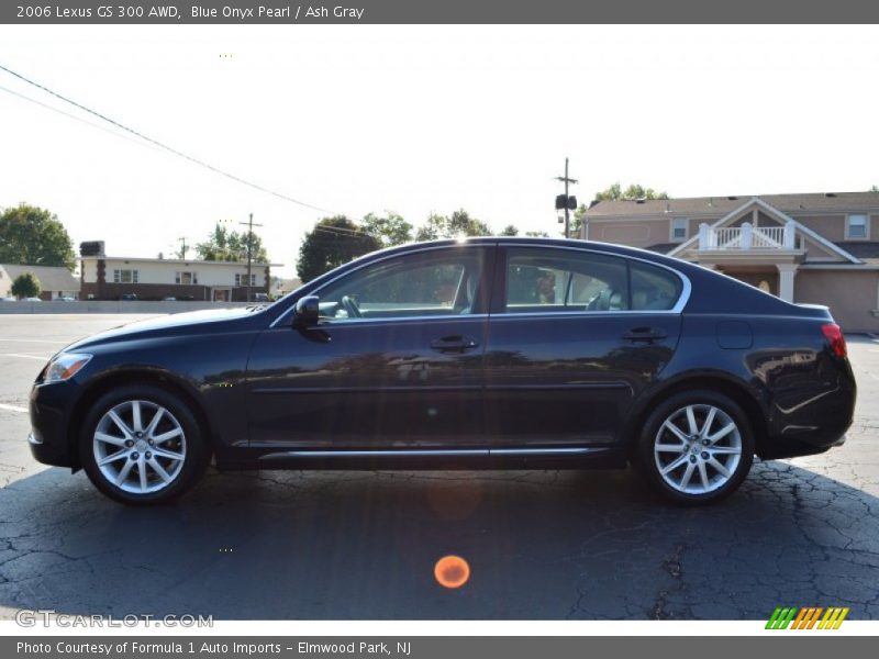 Blue Onyx Pearl / Ash Gray 2006 Lexus GS 300 AWD