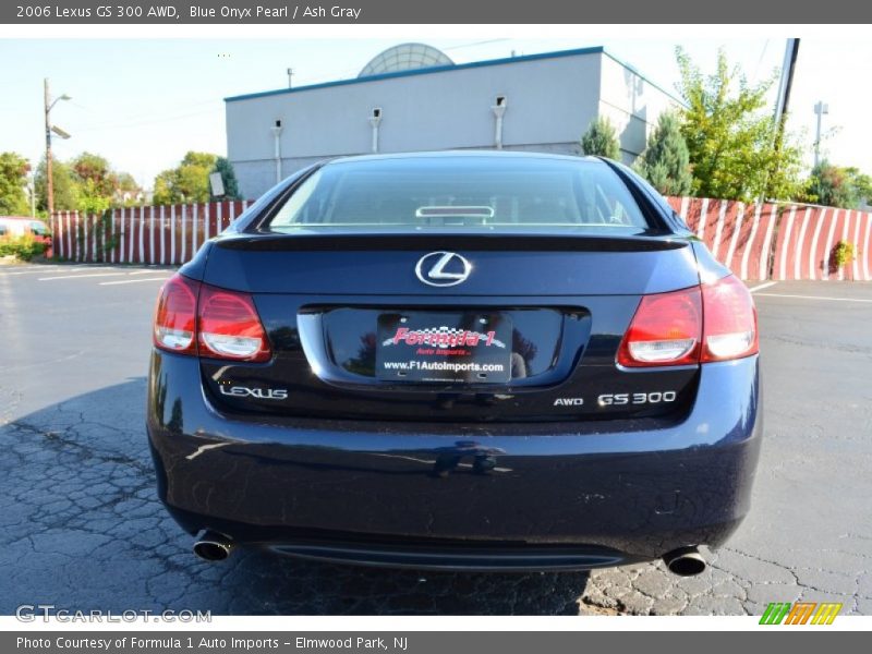 Blue Onyx Pearl / Ash Gray 2006 Lexus GS 300 AWD