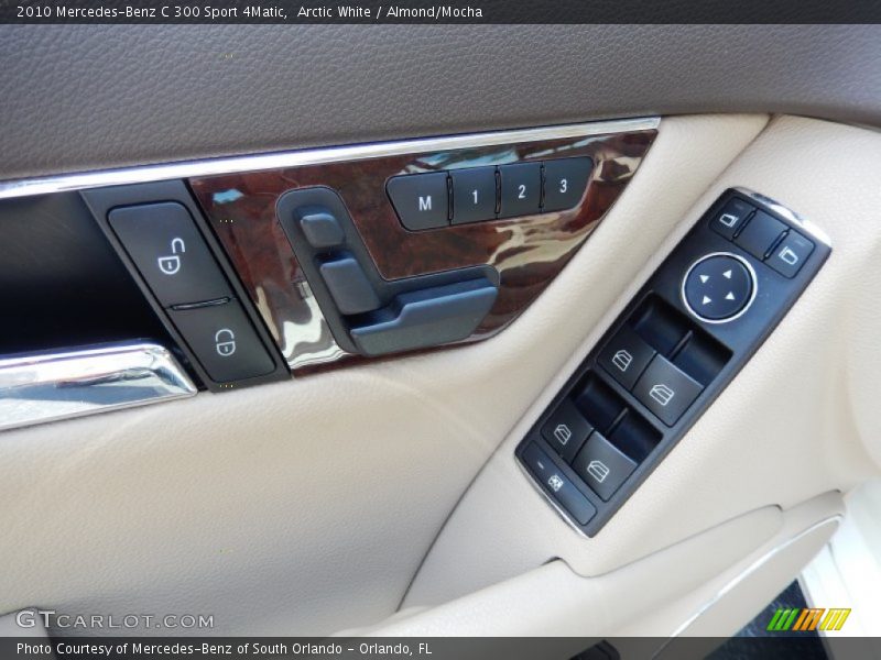 Arctic White / Almond/Mocha 2010 Mercedes-Benz C 300 Sport 4Matic