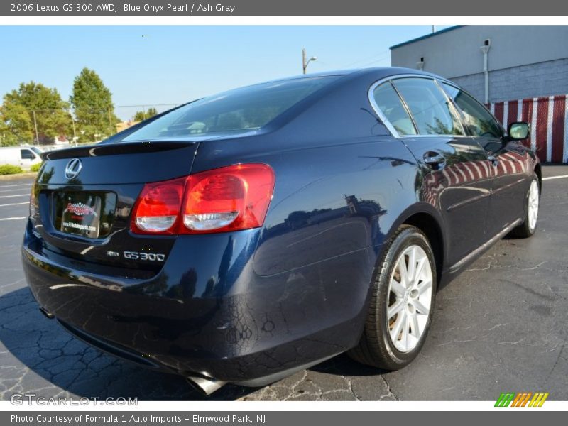 Blue Onyx Pearl / Ash Gray 2006 Lexus GS 300 AWD