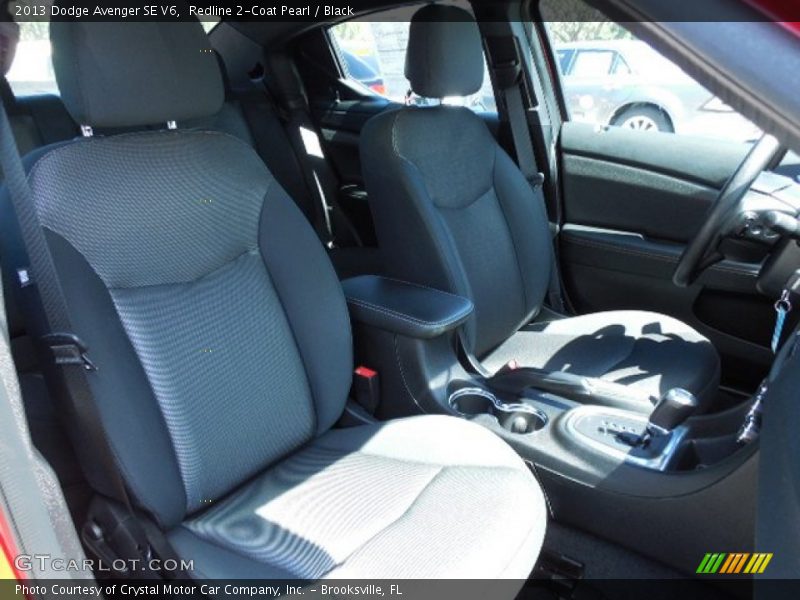 Redline 2-Coat Pearl / Black 2013 Dodge Avenger SE V6