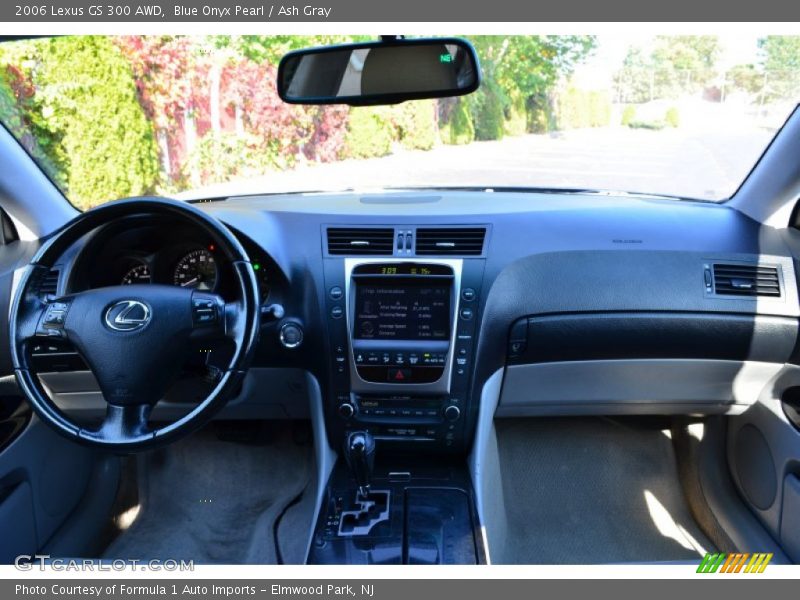 Blue Onyx Pearl / Ash Gray 2006 Lexus GS 300 AWD