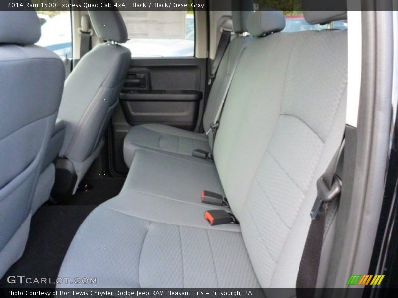 Black / Black/Diesel Gray 2014 Ram 1500 Express Quad Cab 4x4