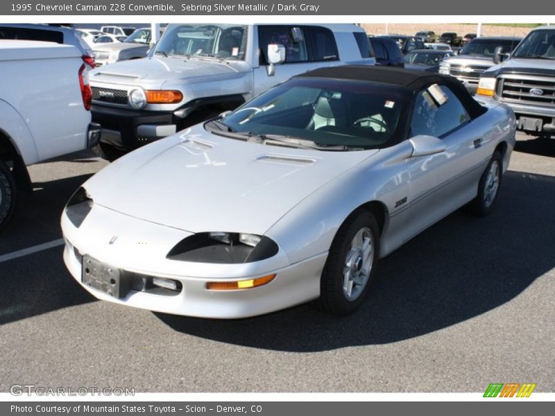 Front 3/4 View of 1995 Camaro Z28 Convertible
