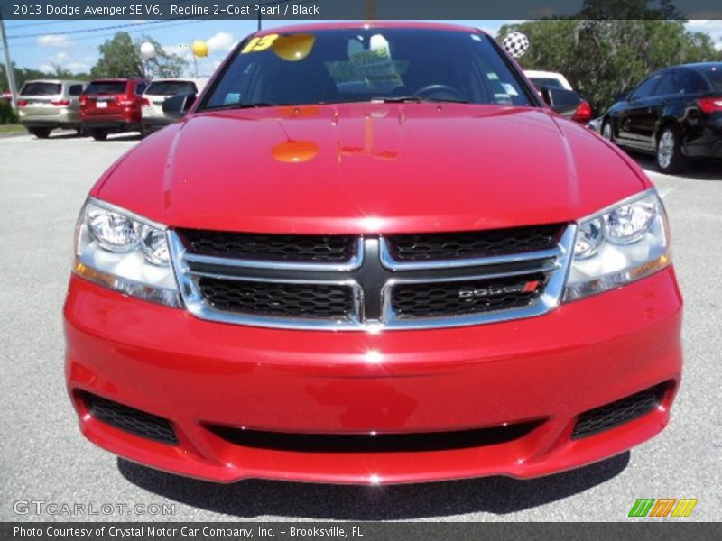 Redline 2-Coat Pearl / Black 2013 Dodge Avenger SE V6