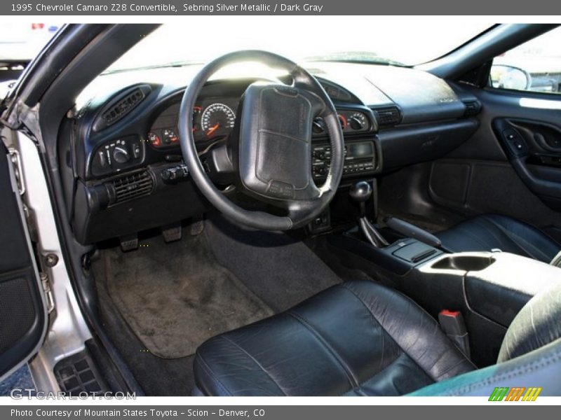 Dark Gray Interior - 1995 Camaro Z28 Convertible 