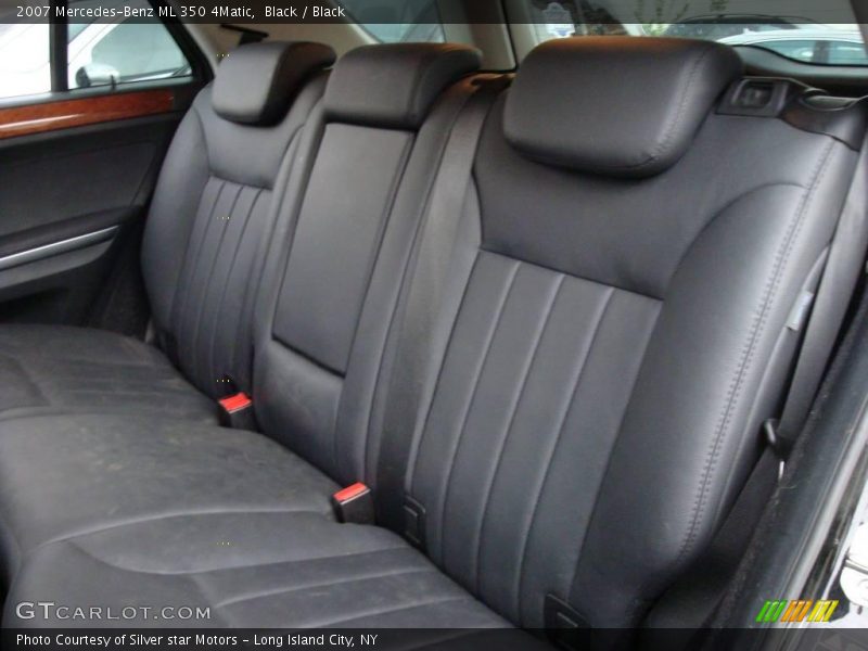 Black / Black 2007 Mercedes-Benz ML 350 4Matic