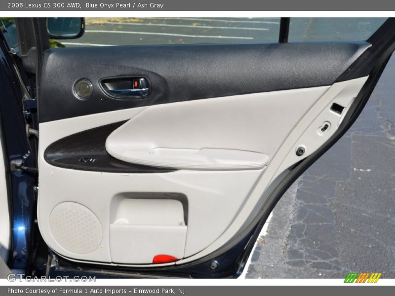 Blue Onyx Pearl / Ash Gray 2006 Lexus GS 300 AWD