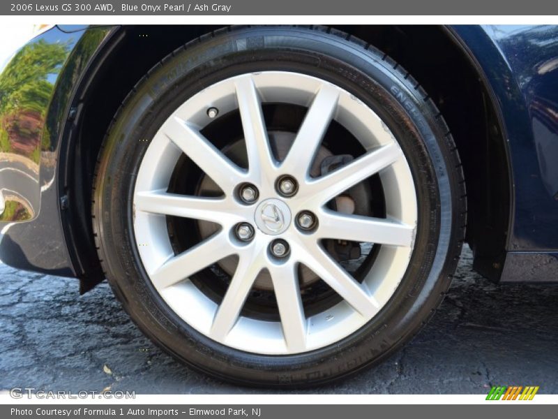Blue Onyx Pearl / Ash Gray 2006 Lexus GS 300 AWD