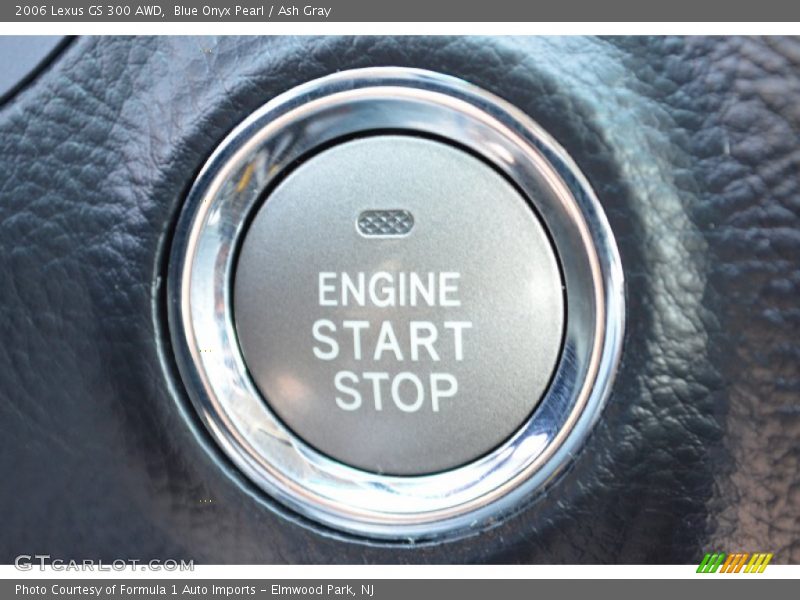 Blue Onyx Pearl / Ash Gray 2006 Lexus GS 300 AWD