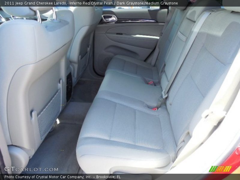 Inferno Red Crystal Pearl / Dark Graystone/Medium Graystone 2011 Jeep Grand Cherokee Laredo