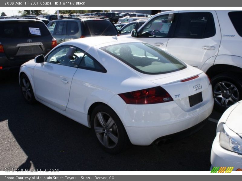 Ibis White / Black 2009 Audi TT 2.0T Coupe