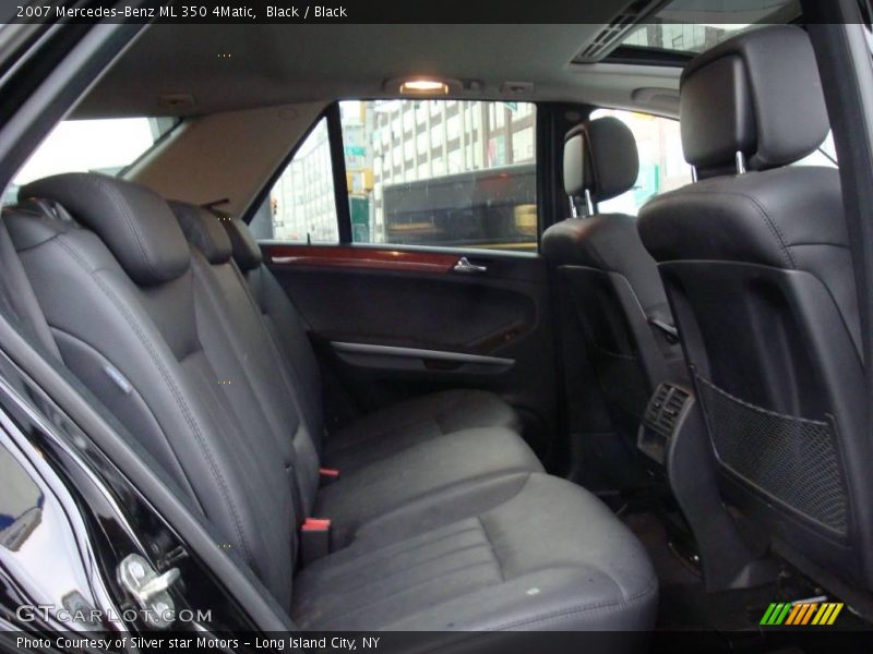 Black / Black 2007 Mercedes-Benz ML 350 4Matic