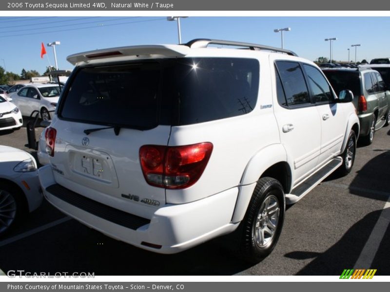 Natural White / Taupe 2006 Toyota Sequoia Limited 4WD
