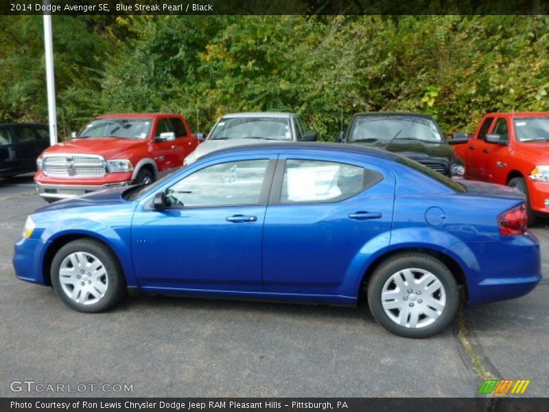  2014 Avenger SE Blue Streak Pearl