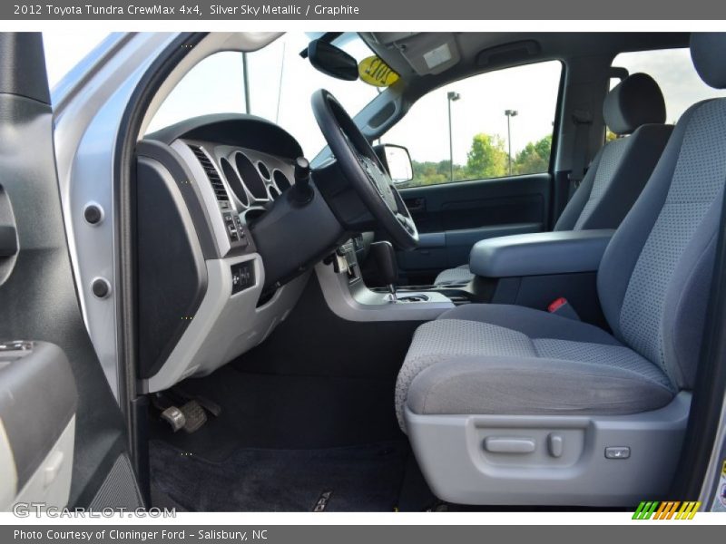 Silver Sky Metallic / Graphite 2012 Toyota Tundra CrewMax 4x4