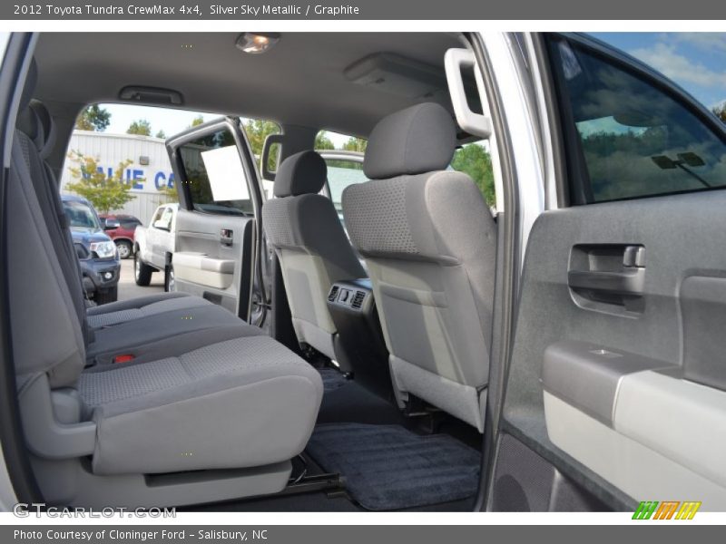 Silver Sky Metallic / Graphite 2012 Toyota Tundra CrewMax 4x4