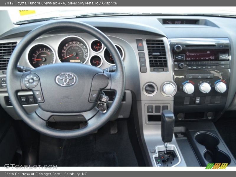 Silver Sky Metallic / Graphite 2012 Toyota Tundra CrewMax 4x4