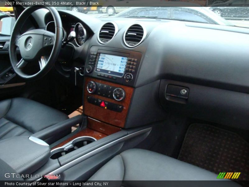 Black / Black 2007 Mercedes-Benz ML 350 4Matic