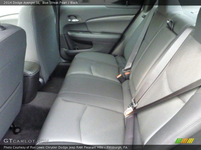 Blue Streak Pearl / Black 2014 Dodge Avenger SE