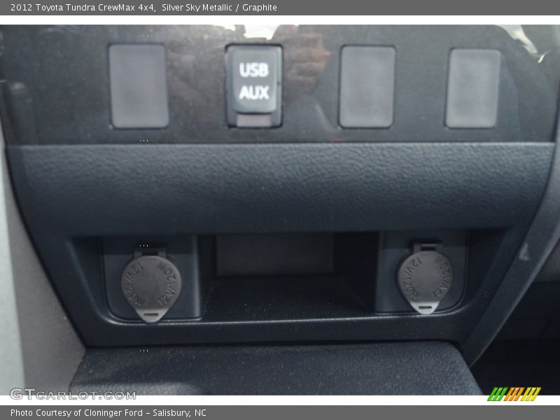 Silver Sky Metallic / Graphite 2012 Toyota Tundra CrewMax 4x4