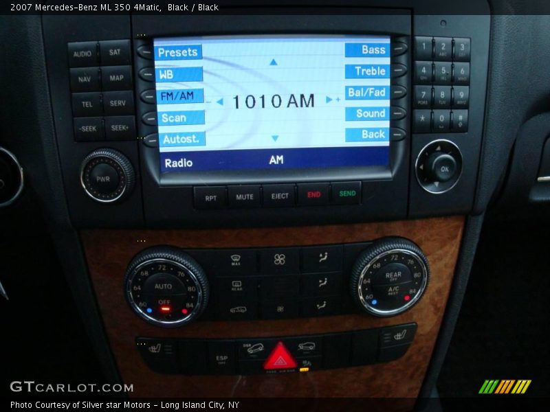 Black / Black 2007 Mercedes-Benz ML 350 4Matic