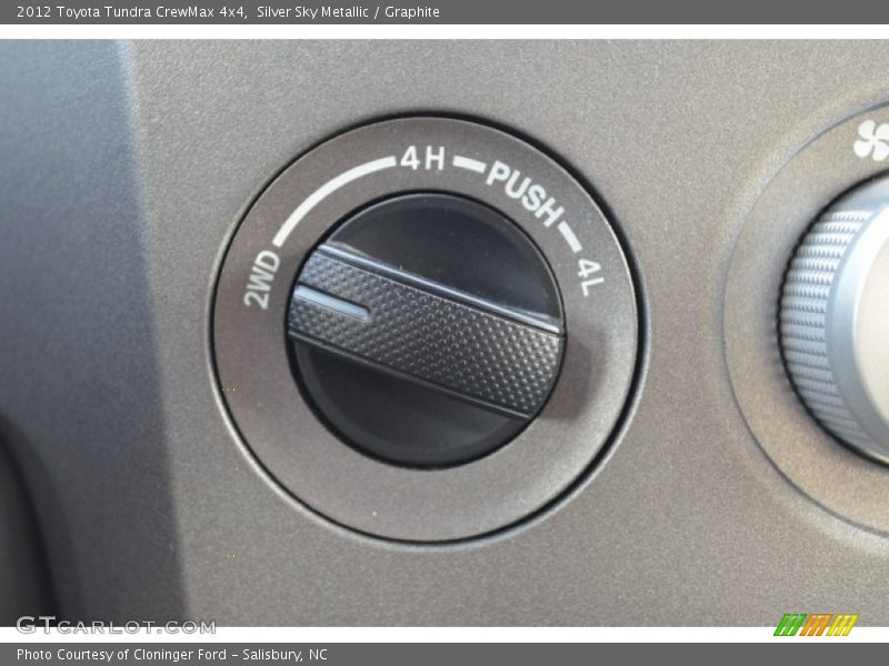 Silver Sky Metallic / Graphite 2012 Toyota Tundra CrewMax 4x4