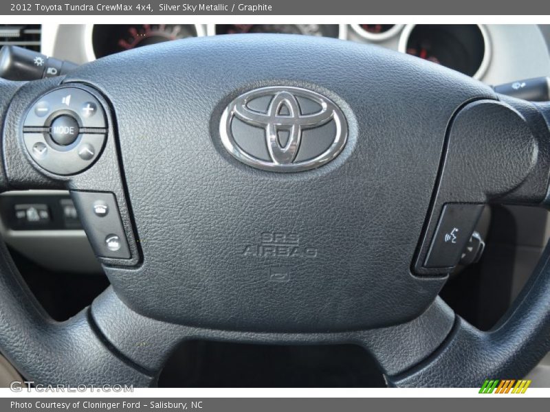 Silver Sky Metallic / Graphite 2012 Toyota Tundra CrewMax 4x4