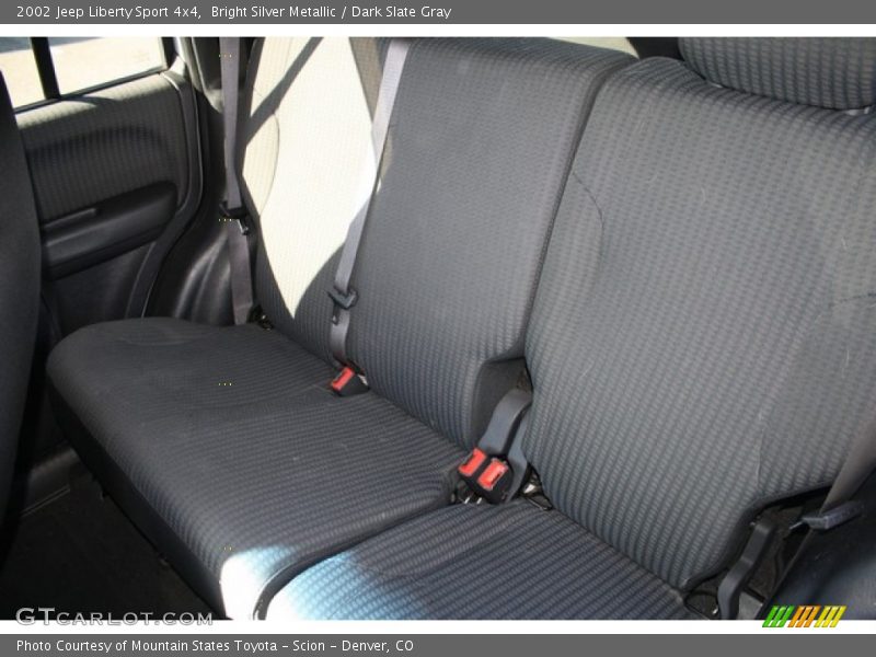 Bright Silver Metallic / Dark Slate Gray 2002 Jeep Liberty Sport 4x4