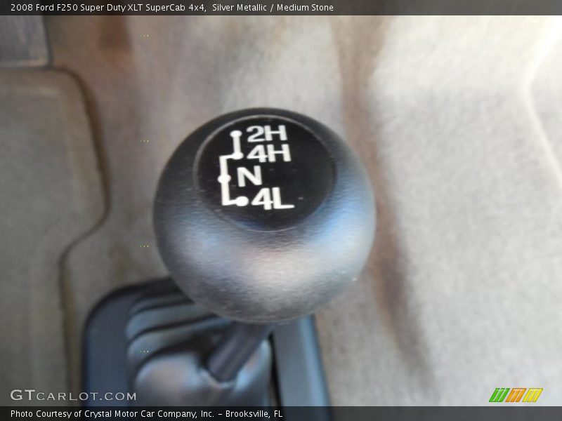 Controls of 2008 F250 Super Duty XLT SuperCab 4x4